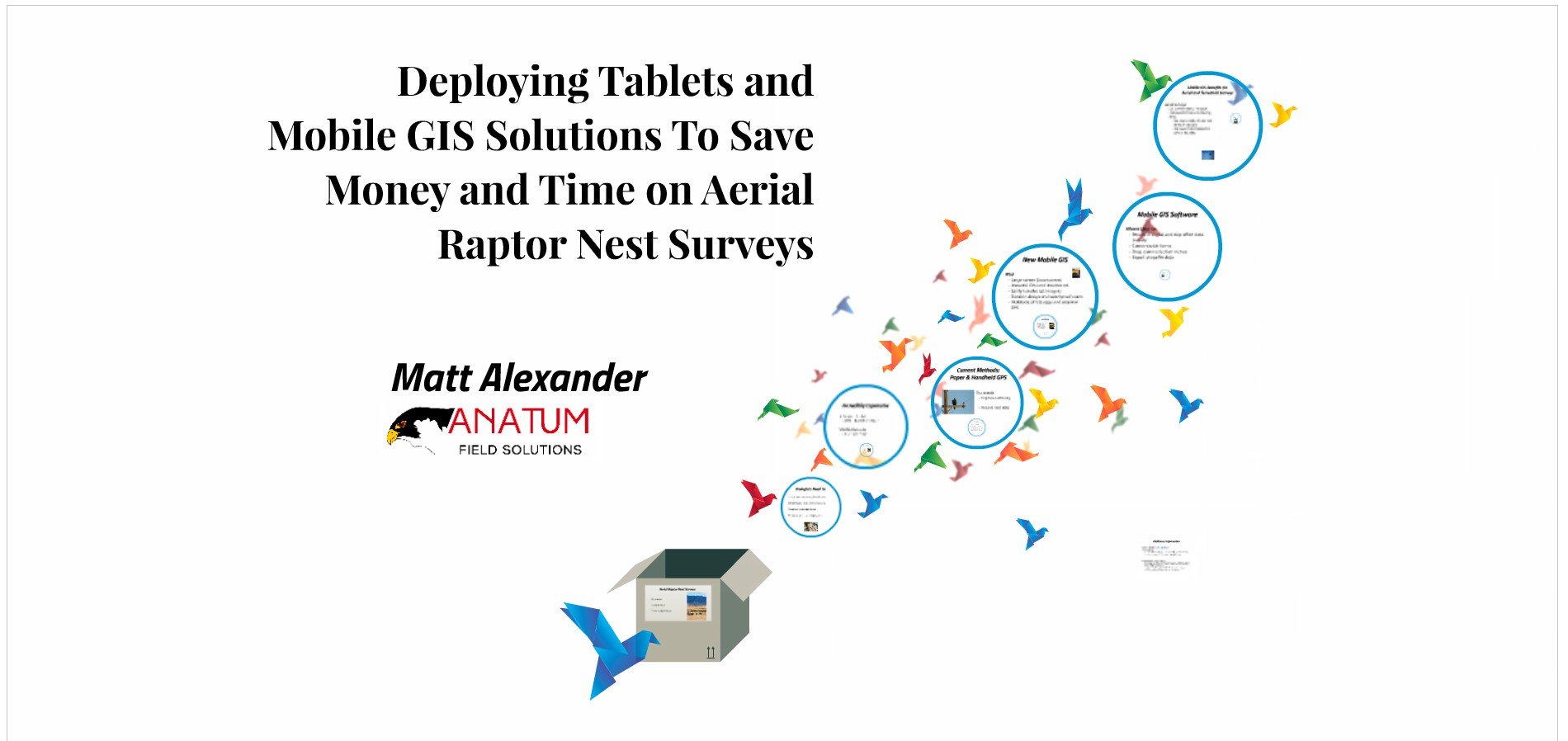 Using Tablets For Data Collection to Increase the Efficiency of Aerial Surveys